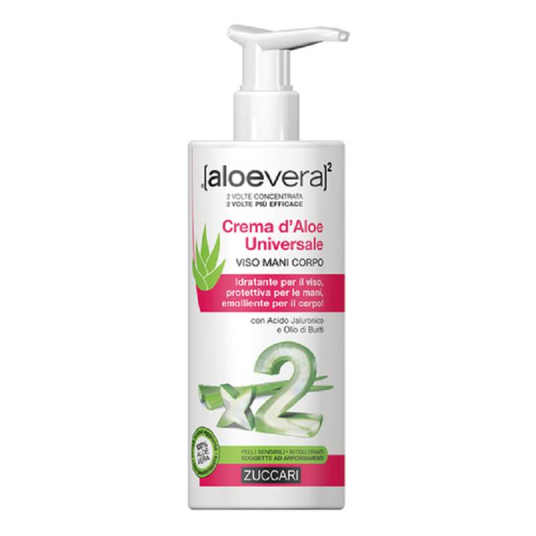 ALOEVERA2 CREMA ALOE UNIV300ML