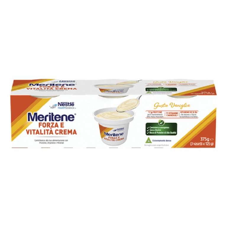 MERITENE CREME VANIGLIA 3X125G